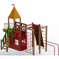 Детская площадка Маковка + горка винтовая